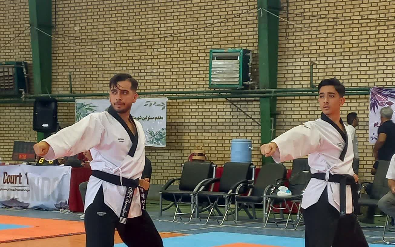 مسابقات پومسه آزاد استان البرز به میزبانی هیئت تکواندو شهرستان ساوجبلاغ